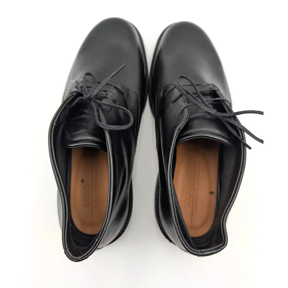 ECCO Metropole London Waterproof Chukka Boots Men's Black Size US10-10.5 EU44
